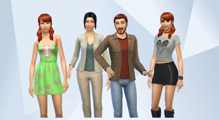 The sims 4 pleasant family